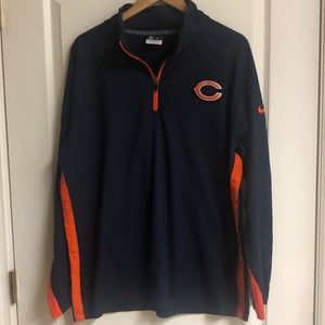 NWOT NIKE CHICAGO BEARS PULLOVER SIZE LARGE